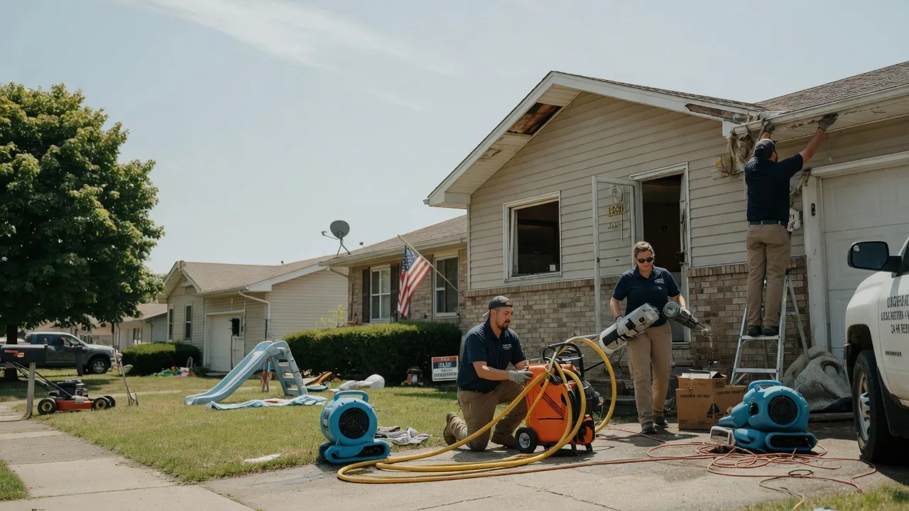 Water Damage Restoration in Trafalgar, IN near me